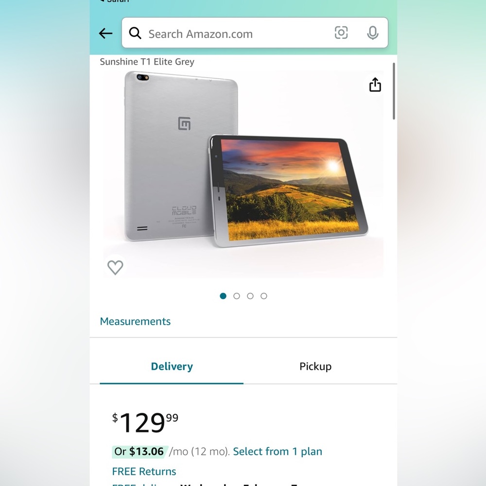T1 tablet brand new